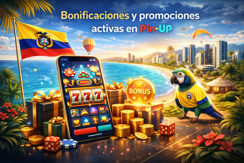 Bonificaciones y promociones activas en Pin Up